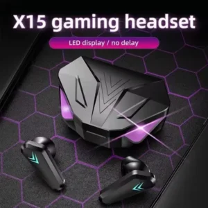 Audífonos X15 TWS Gaming Bluetooth 5.3